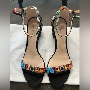 Stuart Whitman Embroidered Sandal